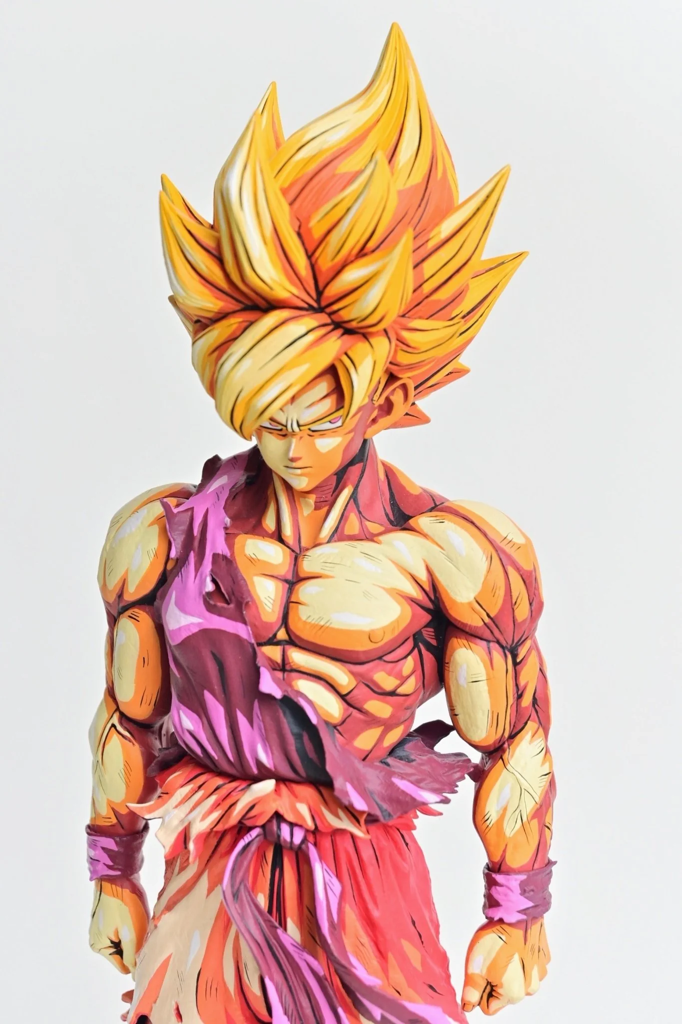 2d comic color dragon ball figure repaint-goku-yellow - Image 2