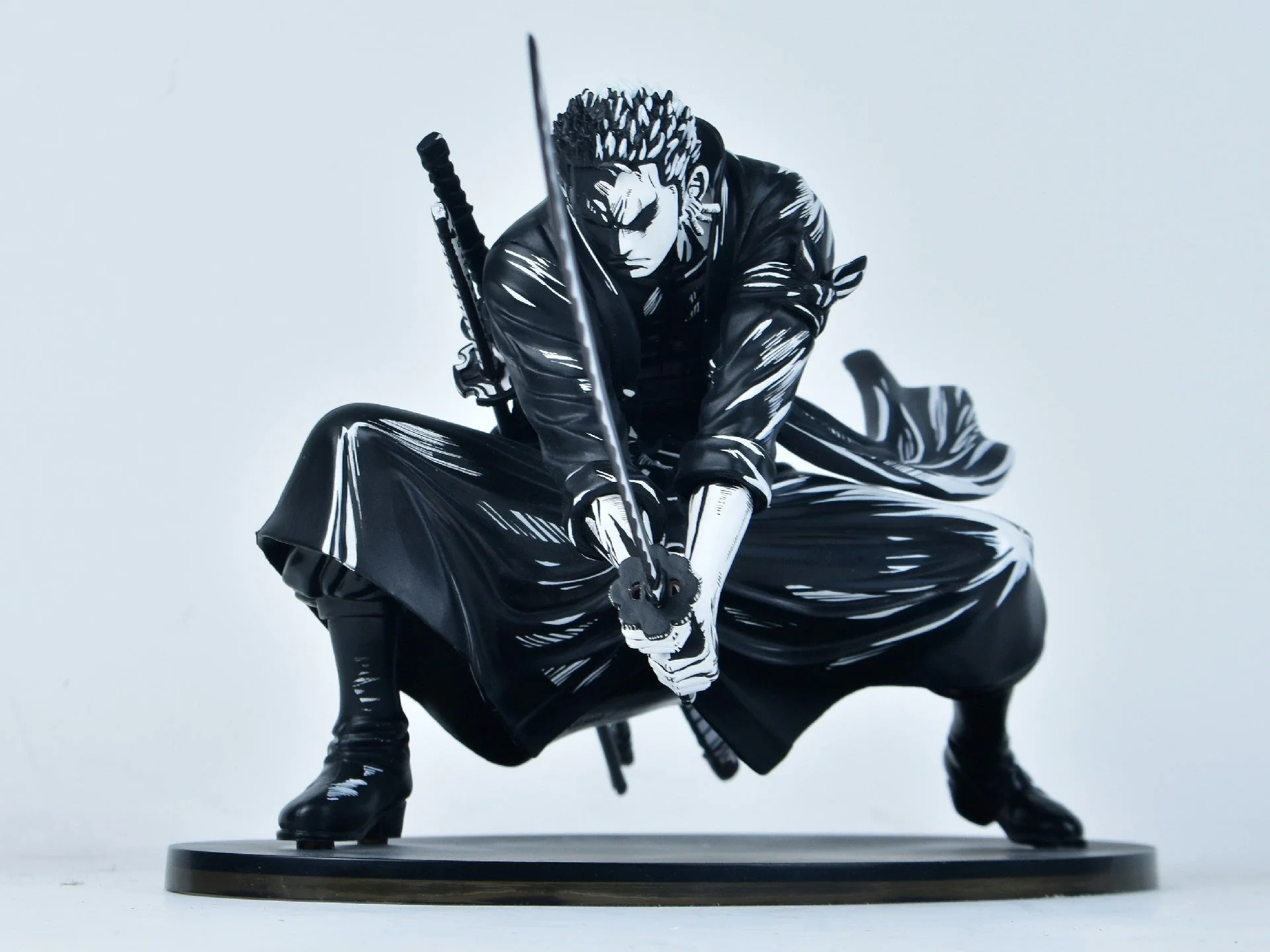 2d comic color comic One piece figure repaint-Zoro