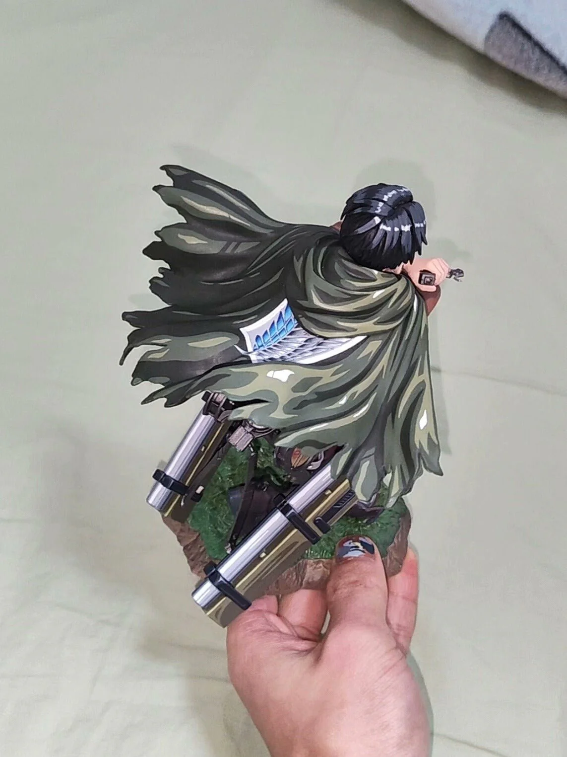 2d comic color Attack on Titan figure repaint-Levi·Ackerman - Image 2