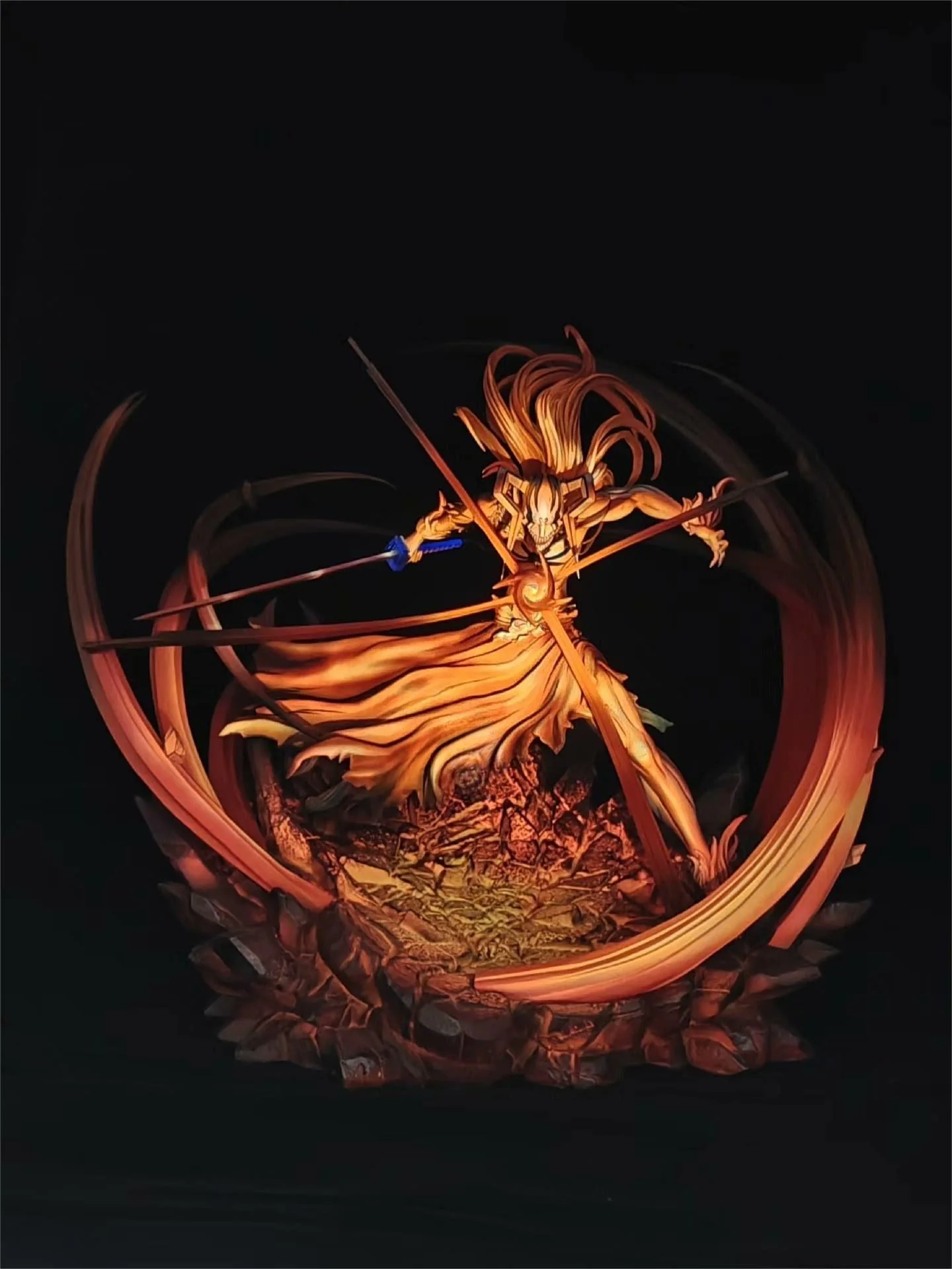 2d comic color bleach figure repaint-Hiba Gyuto Ichigo - Image 4
