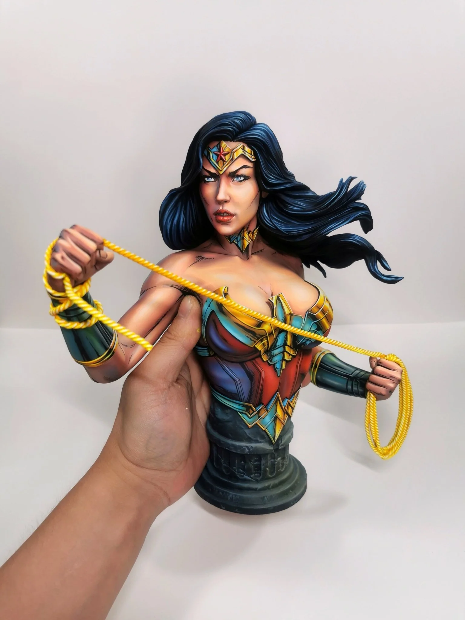 2d comic color comic dc figure repaint-wonder woman - Image 3