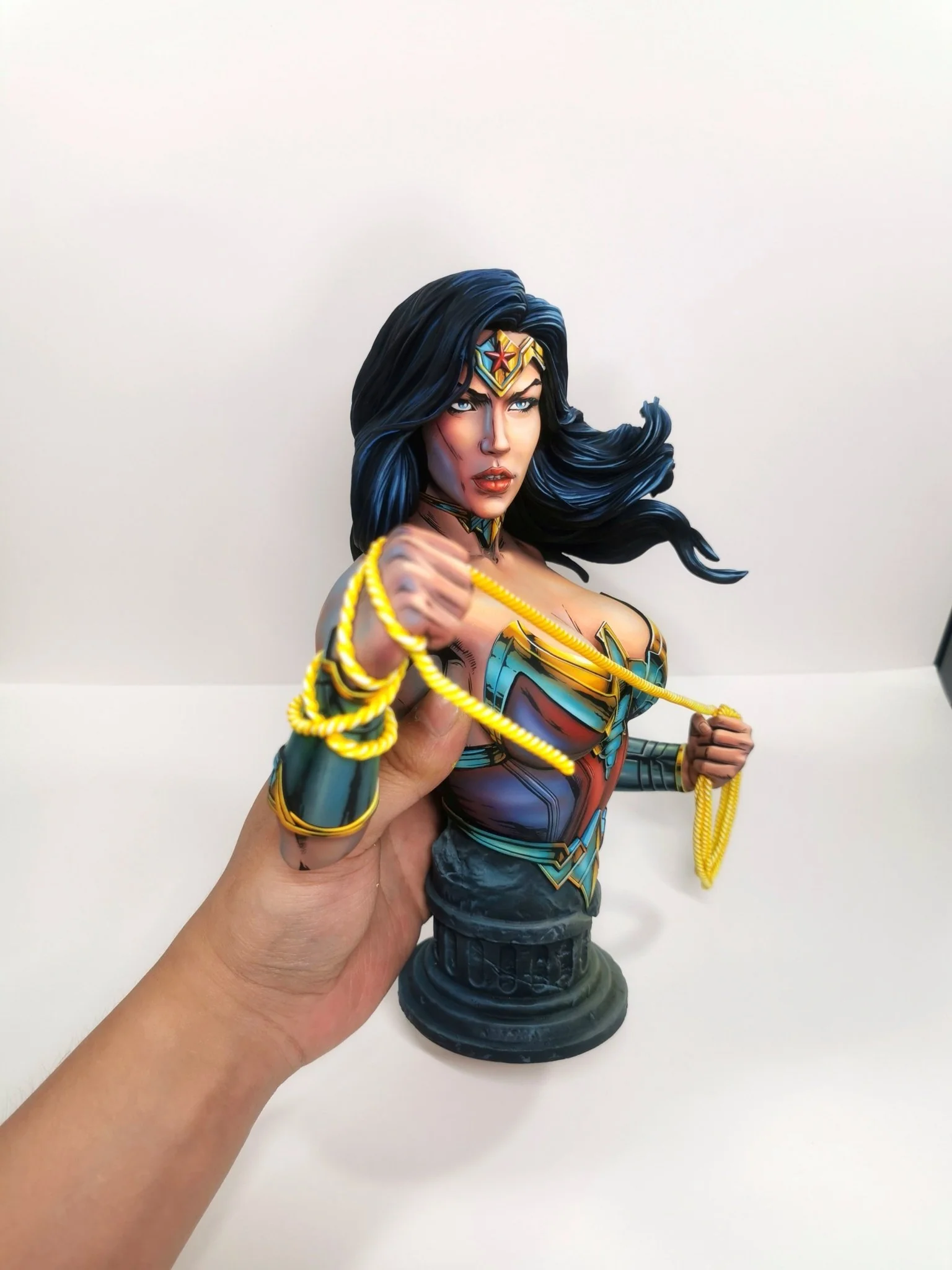 2d comic color comic dc figure repaint-wonder woman - Image 4