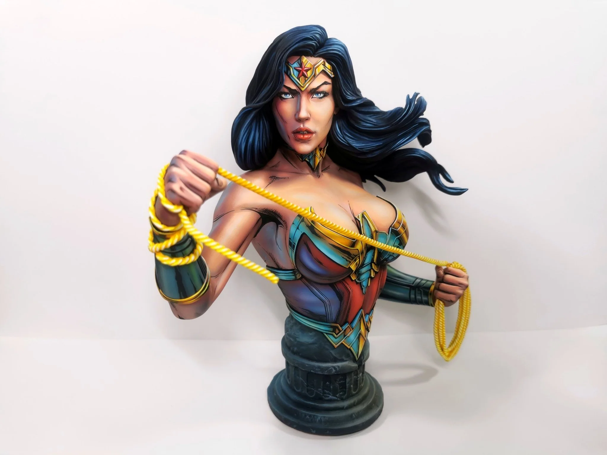 2d comic color comic dc figure repaint-wonder woman - Image 5
