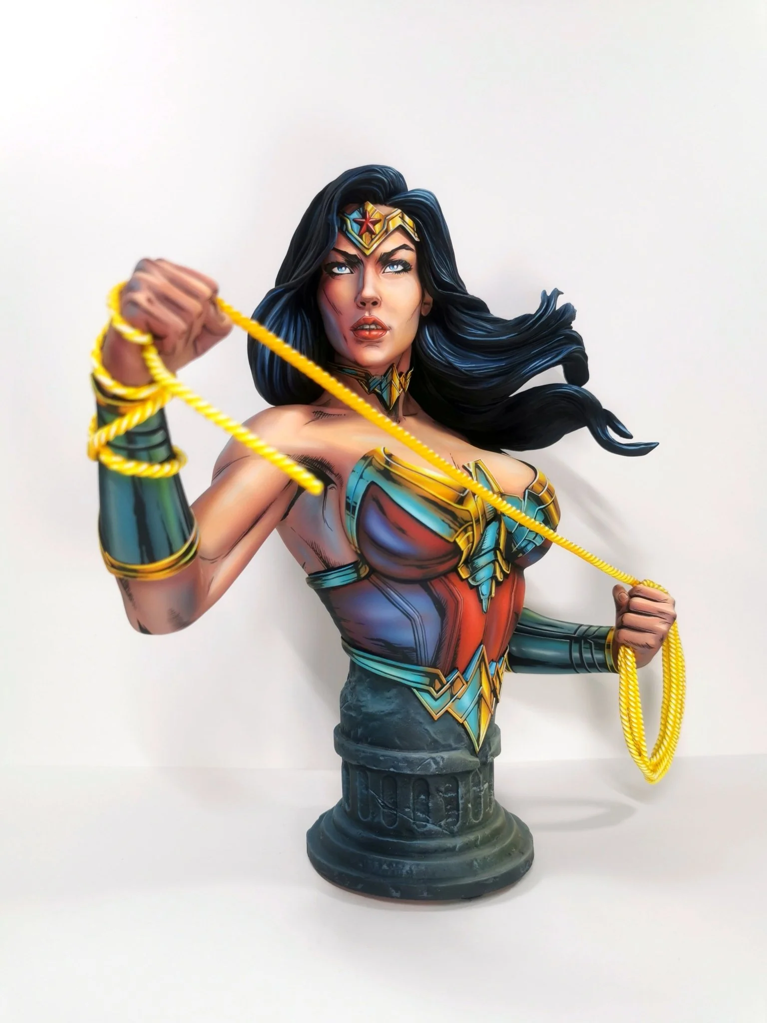2d comic color comic dc figure repaint-wonder woman - Image 6