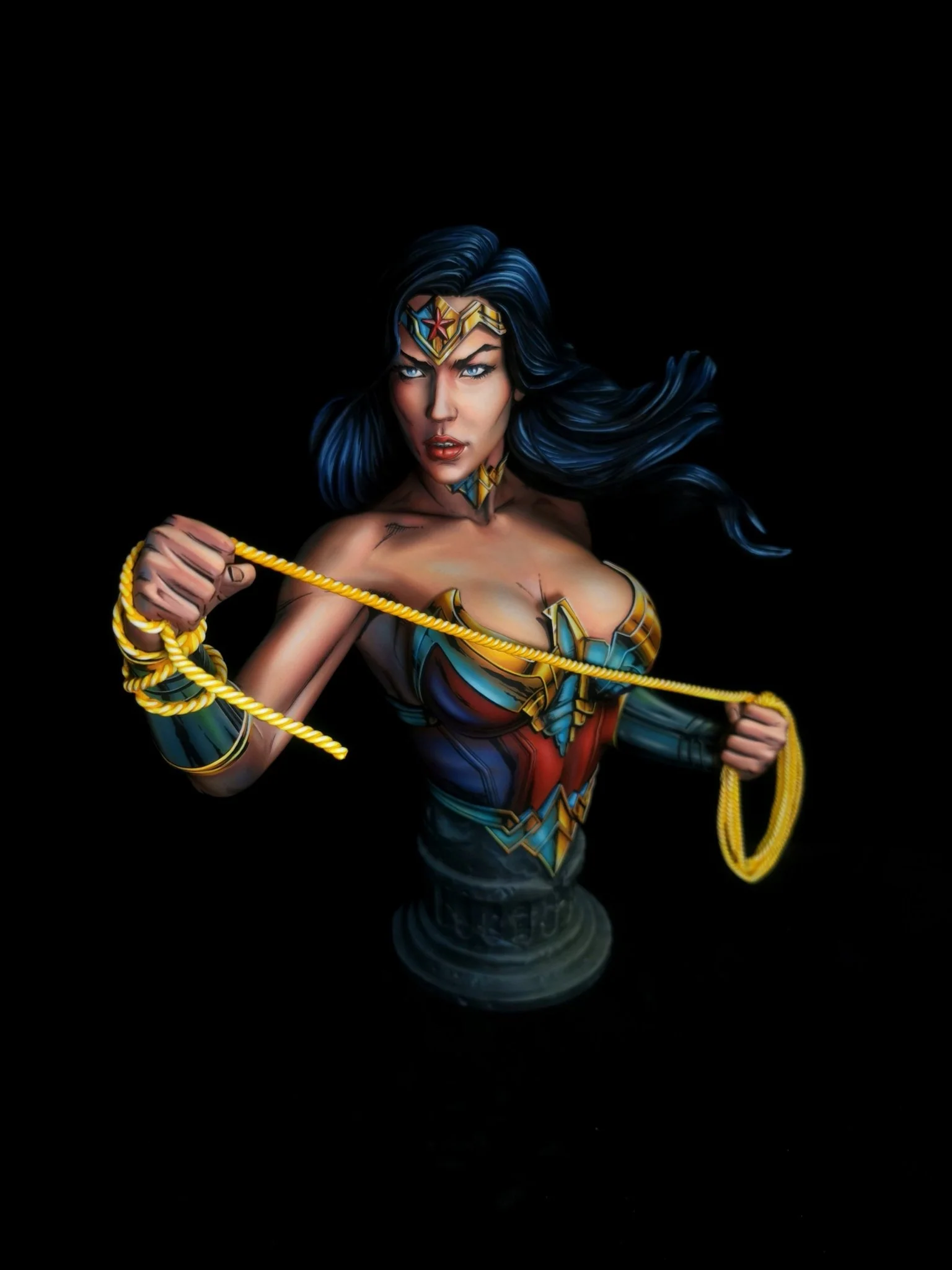 2d comic color comic dc figure repaint-wonder woman - Image 7