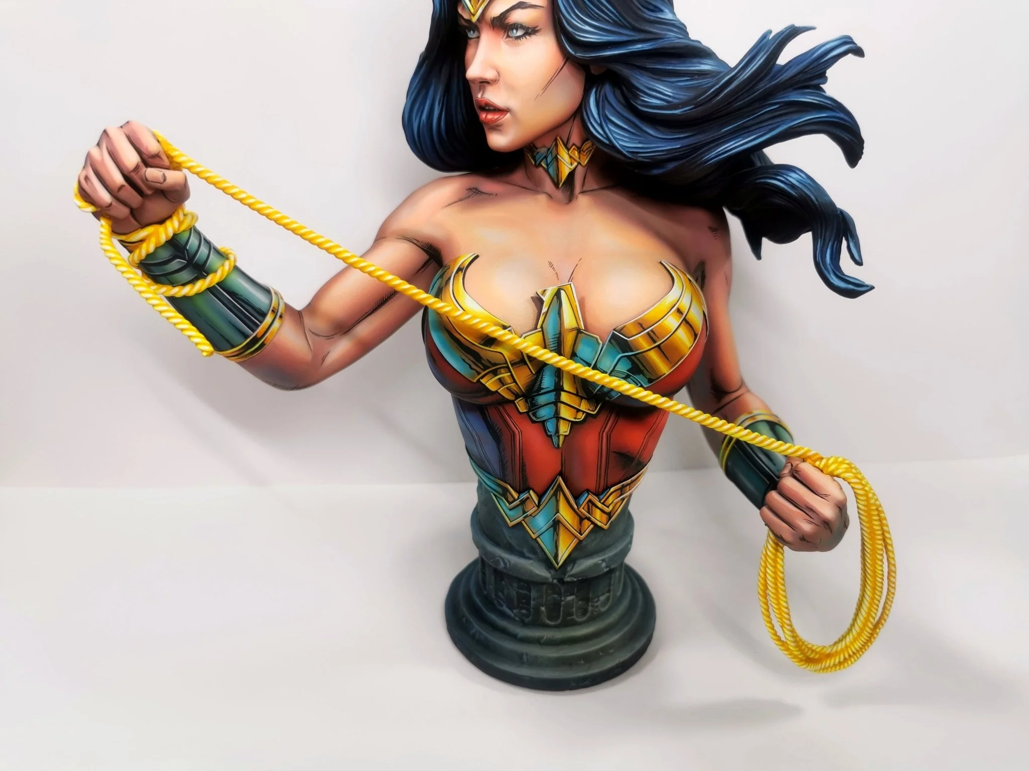 2d comic color comic dc figure repaint-wonder woman - Image 9