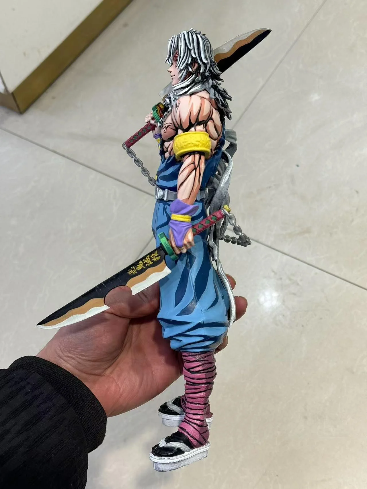 2d comic color comic demon slayer figure repaint-uzui tengen - Image 3