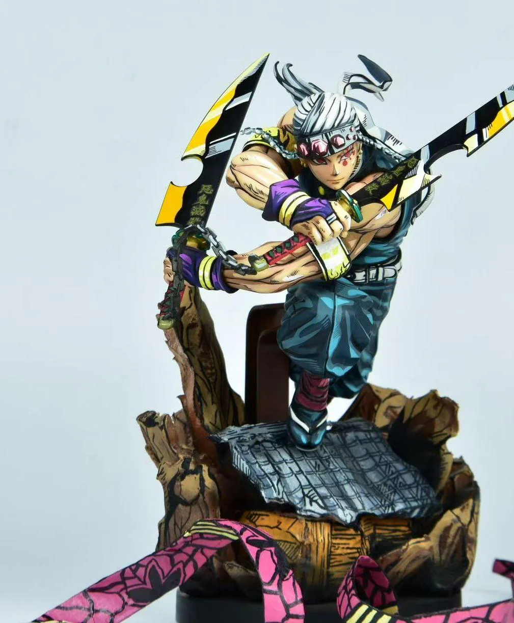 2d comic color comic demon slayer figure repaint-uzui tengen - Image 3