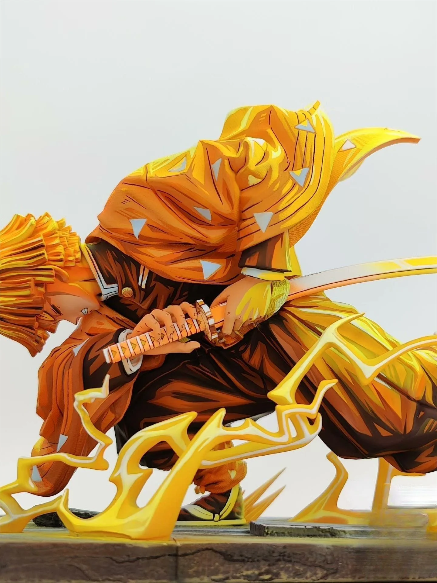 2d comic color comic Demon Slayer figure repaint-Zenitsu Agatsuma - Image 4