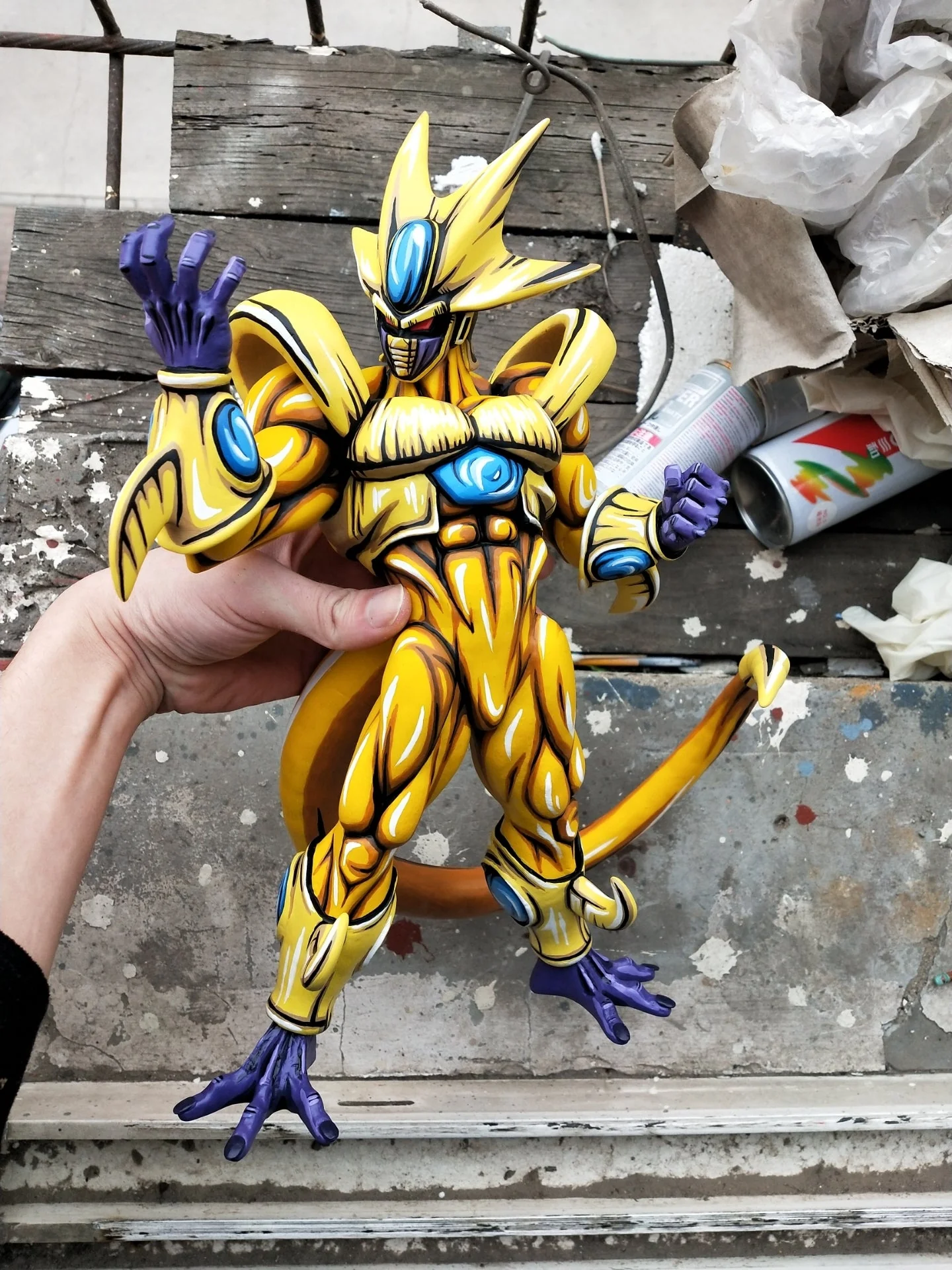2d comic color comic dragonball figure repaint-cooler - Image 2