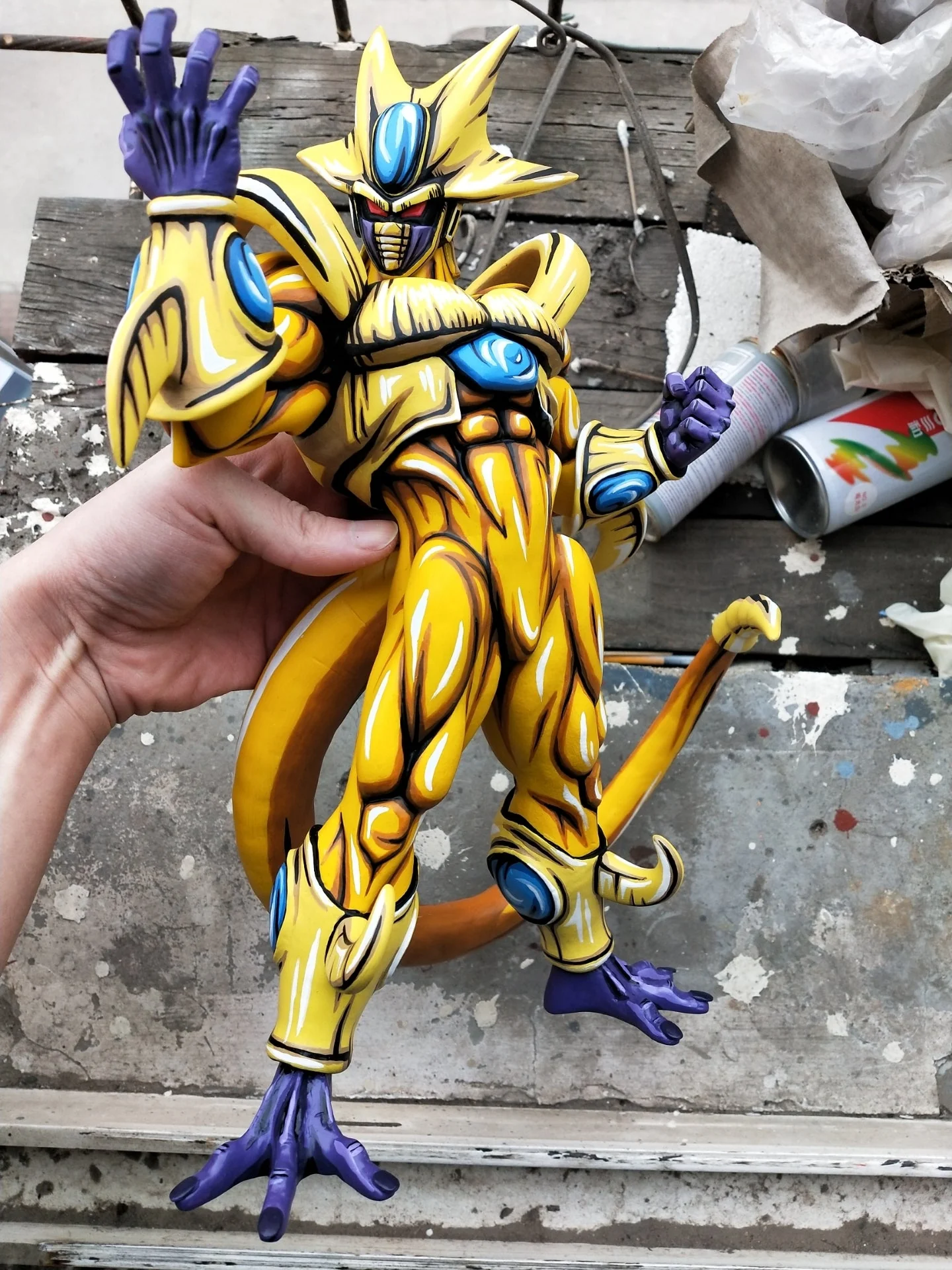 2d comic color comic dragonball figure repaint-cooler - Image 4