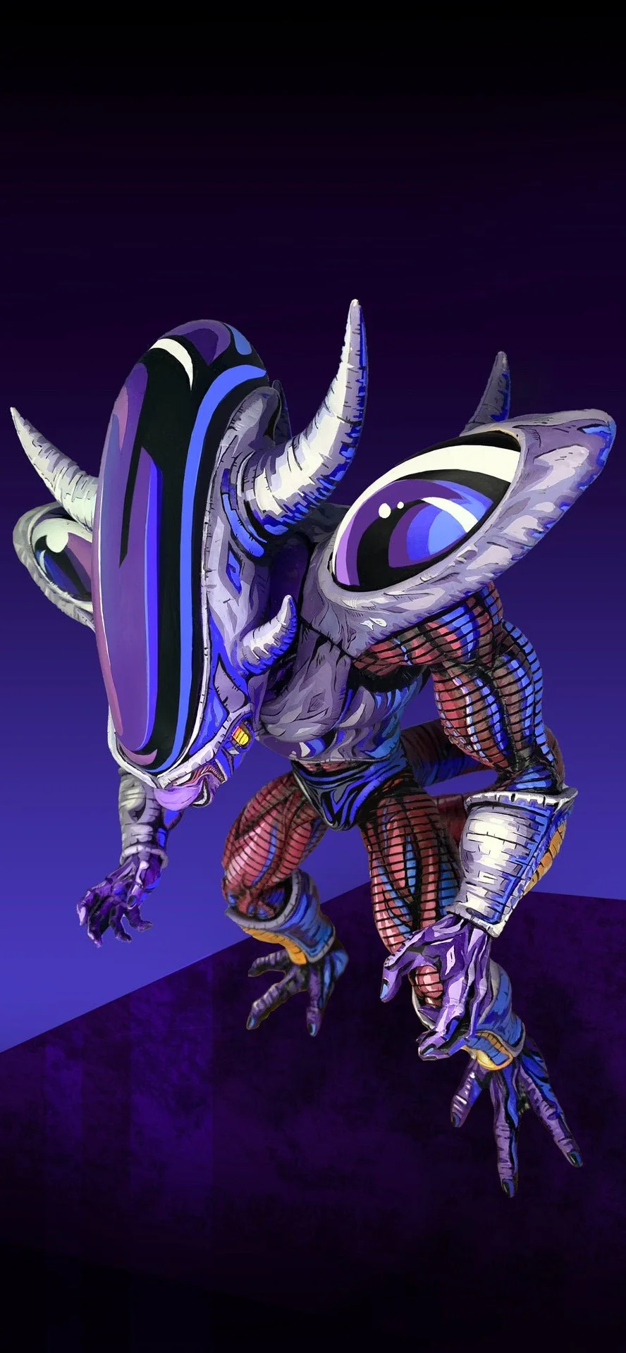 2d comic color comic dragonball figure repaint-Frieza - Image 5