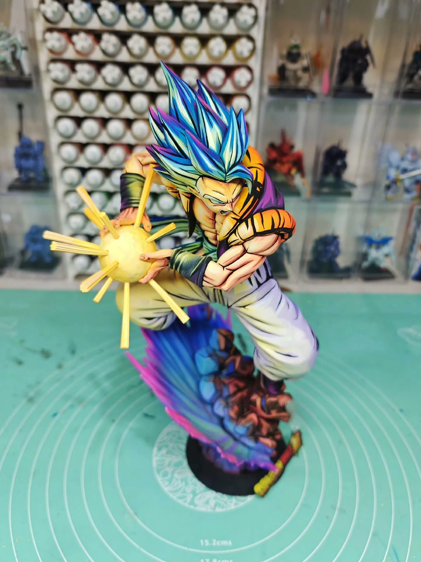 2d comic color comic dragonball figure repaint-gogeta-game style - Image 3