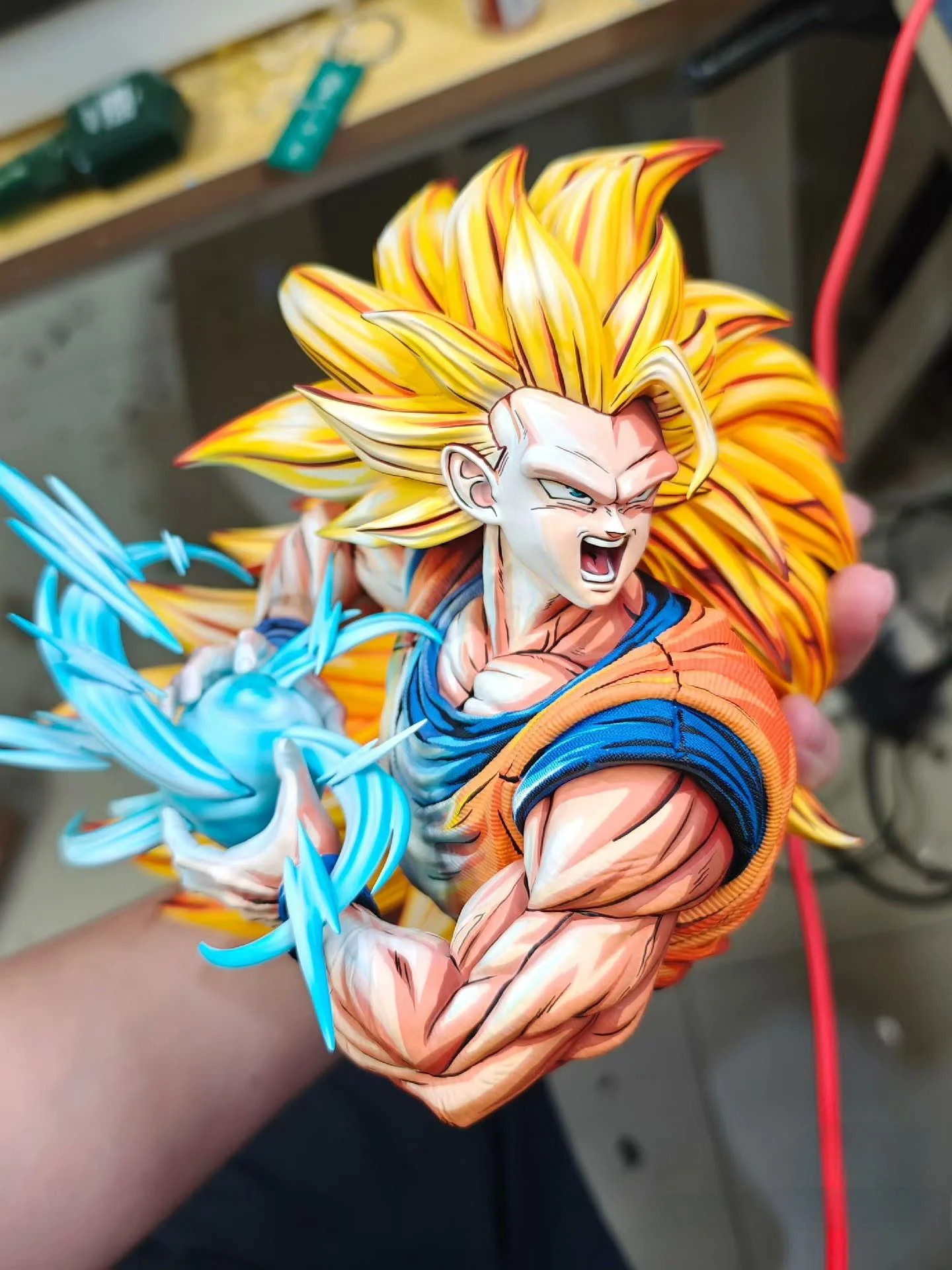 2d comic color comic dragonball figure repaint-goku-super3