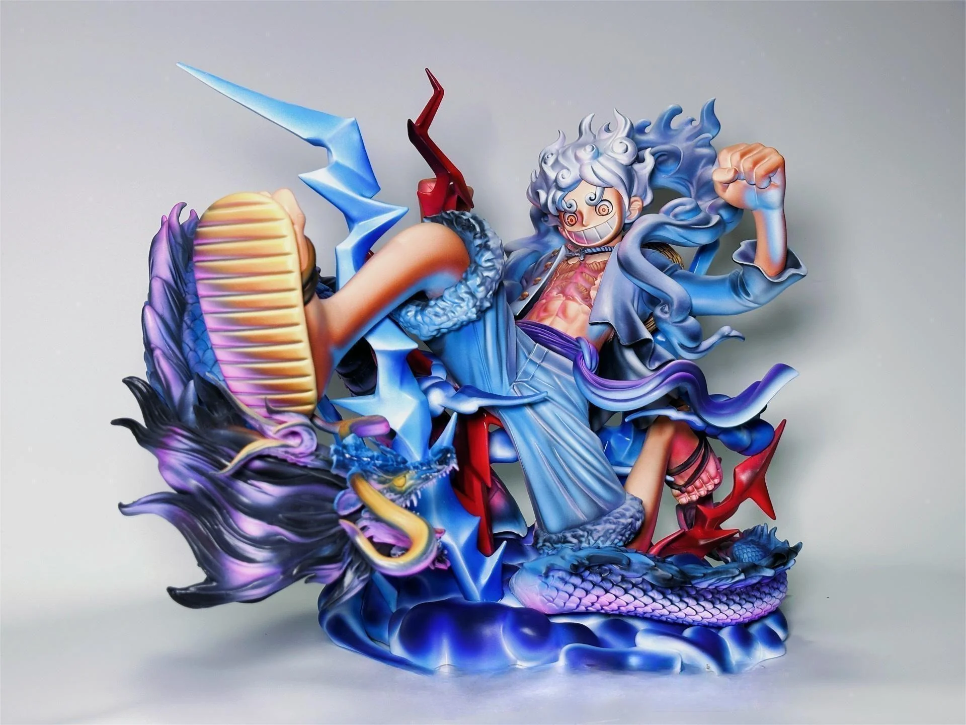 2.5d comic color comic one piece figure repaint- Luffy - Image 3