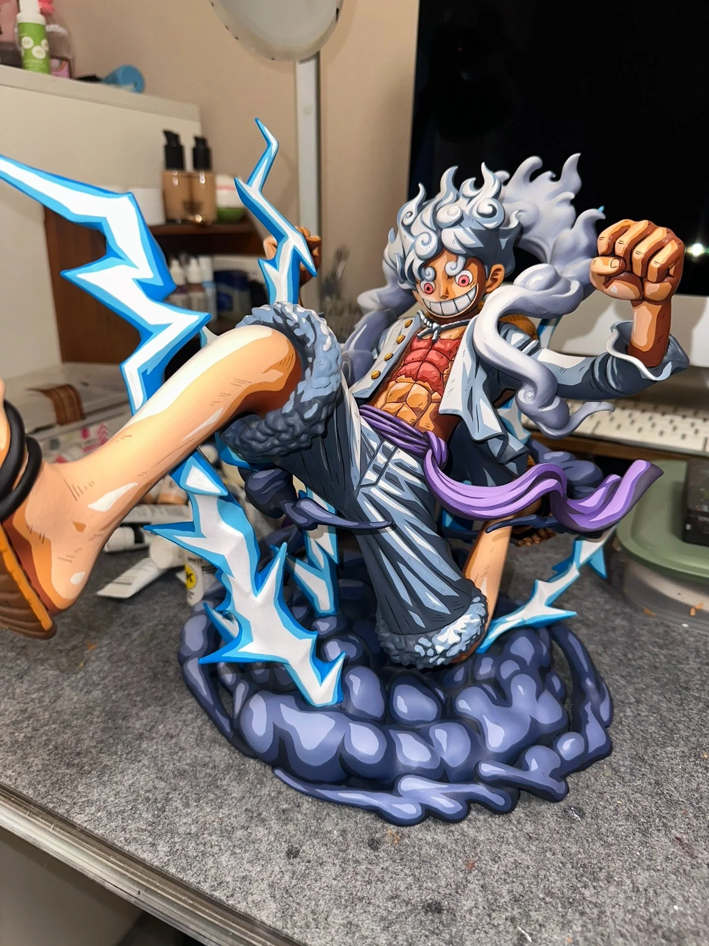 2d comic color comic onepiece figure repaint-nika - Image 2