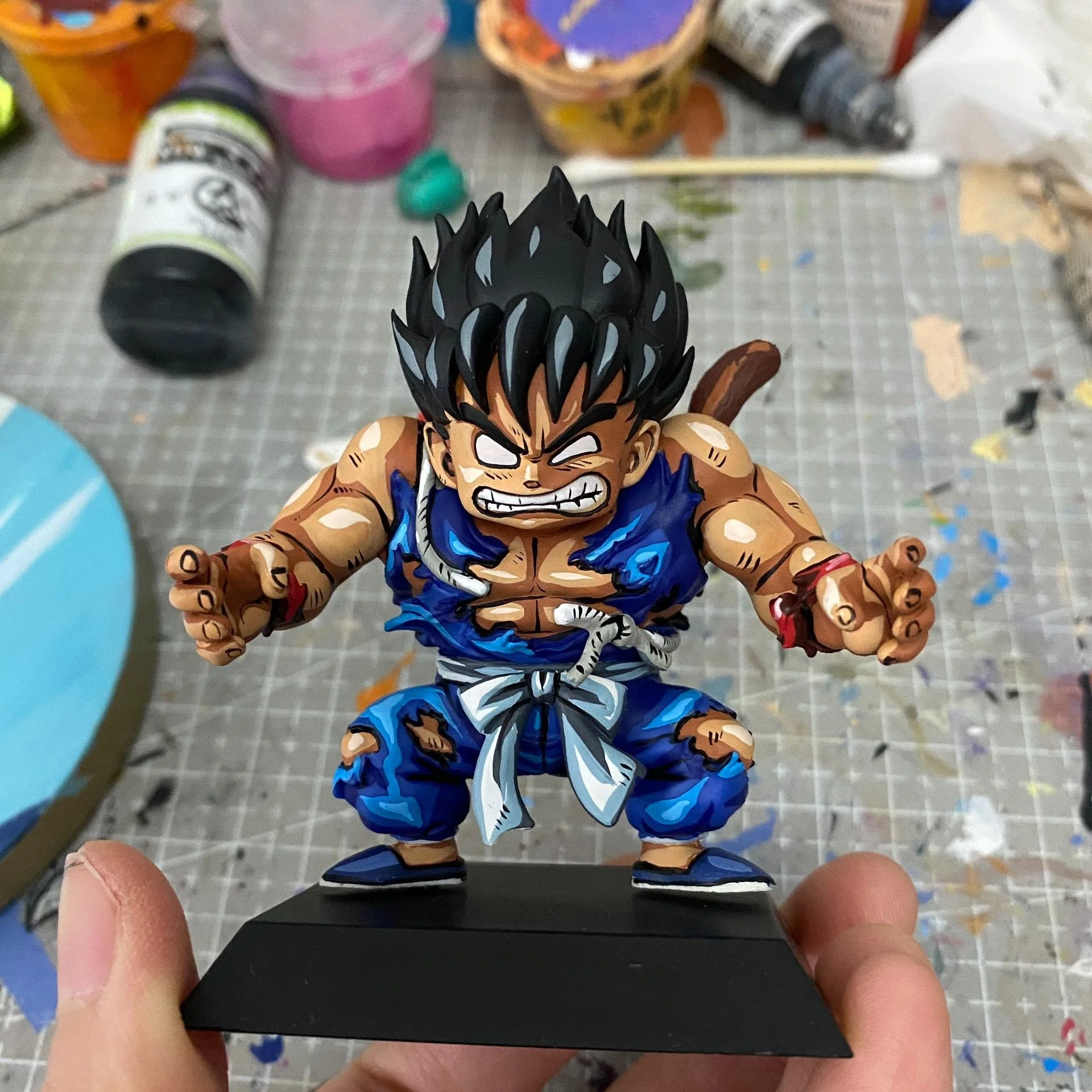 2d comic color comic dragonball figure repaint-q version
