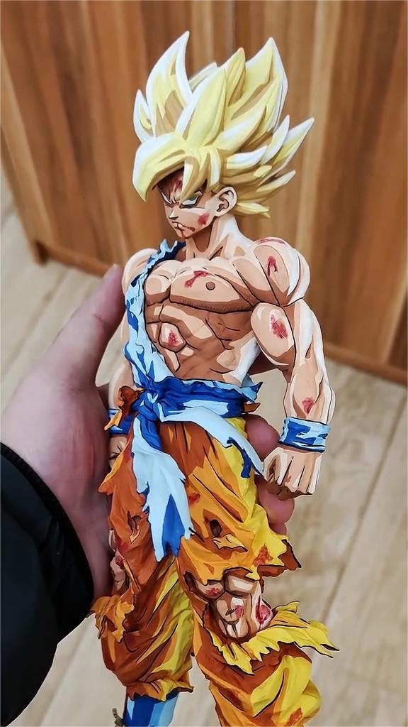 2d comic color comic dragonball figure repaint-ssj goku - Image 3