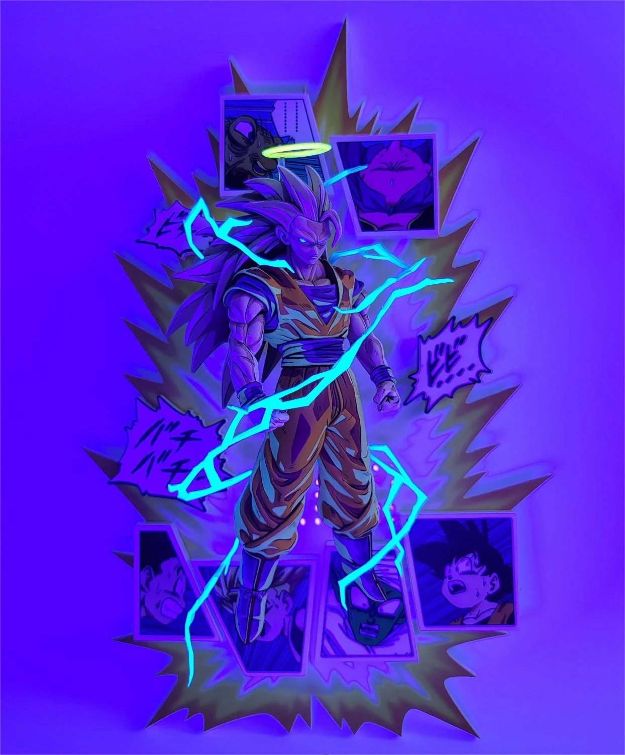 2d comic color comic dragonball figure repaint-ssj3 goku - Image 3