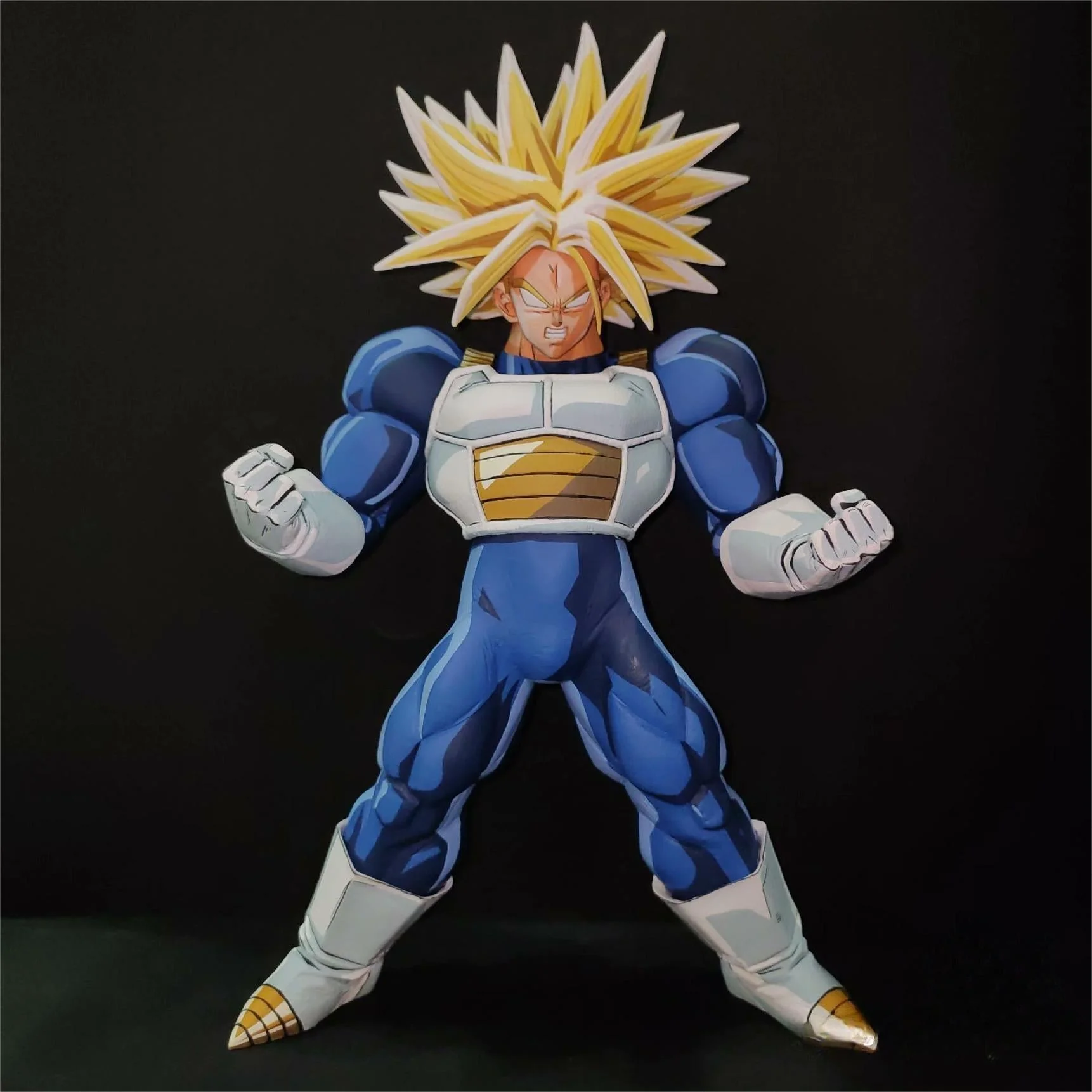 2d comic color comic dragonball figure repaint-Trunks - Image 3