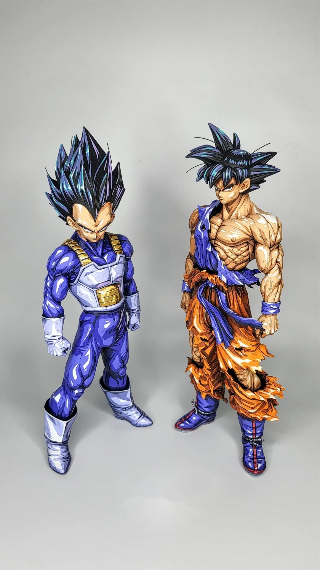 2d comic color comic dragonball figure repaint-Vegeta - Image 2