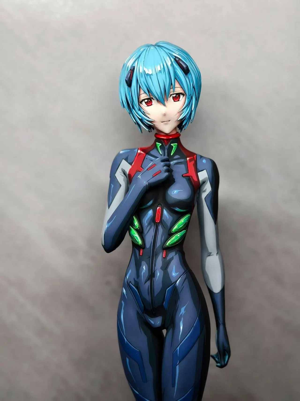 2d comic color comic eva figure repaint-ayanami - Image 2