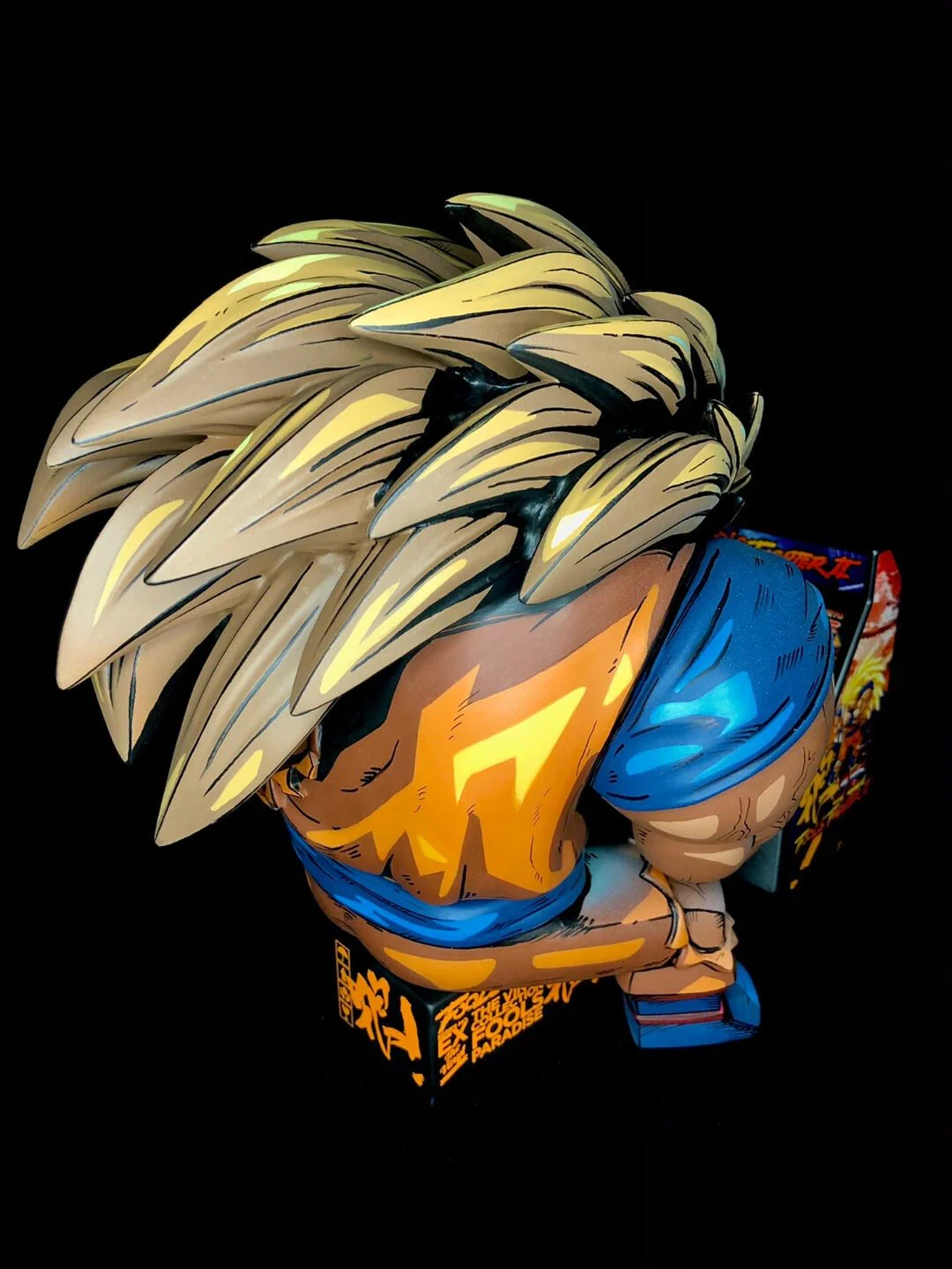 2d comic color comic figure repaint-goku-ssj3-game - Image 5