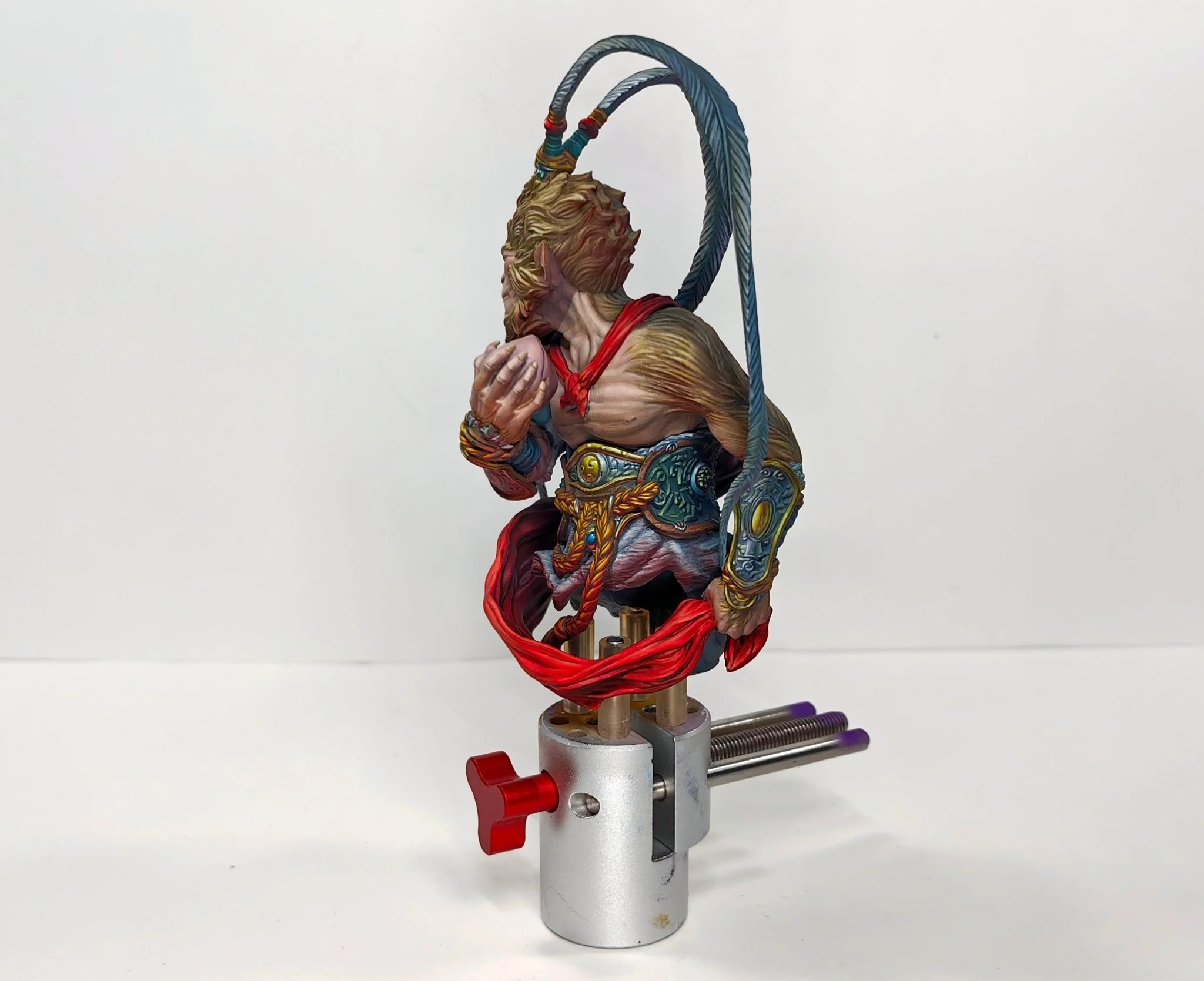 2d comic color comic figure repaint-Monkey King-half body - Image 5
