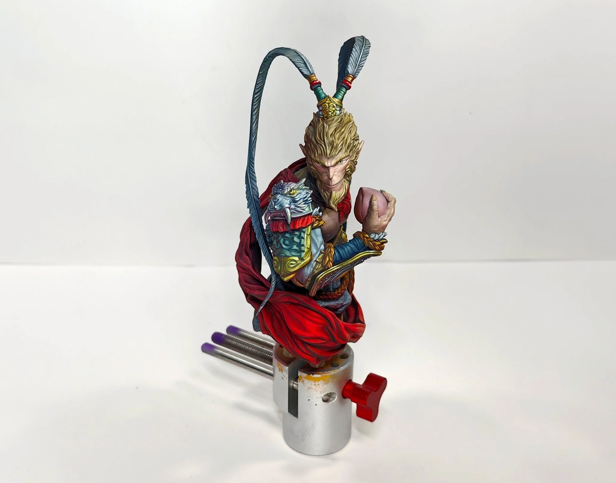 2d comic color comic figure repaint-Monkey King-half body - Image 6