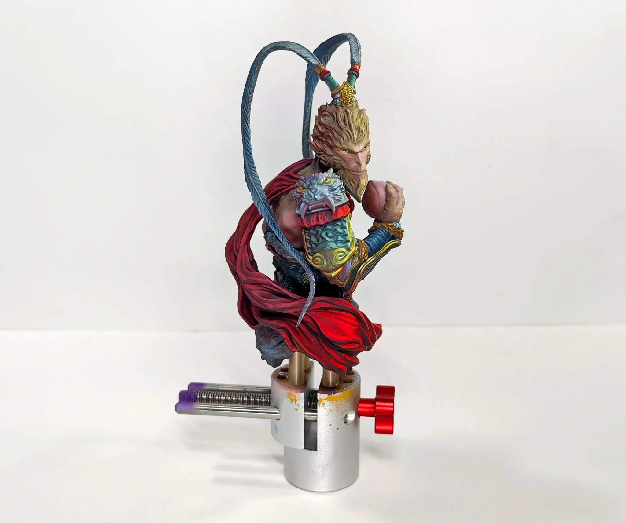 2d comic color comic figure repaint-Monkey King-half body - Image 7