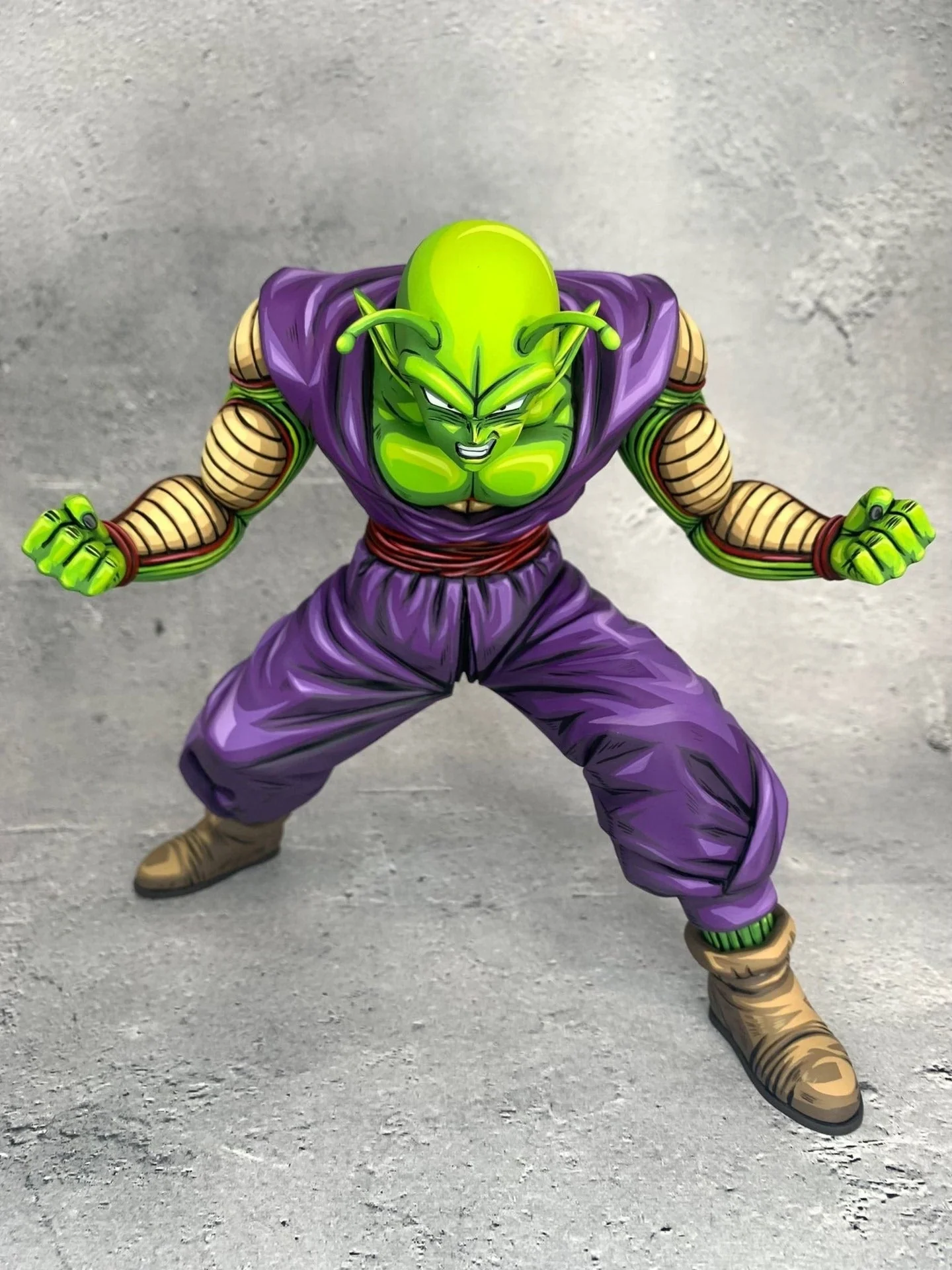 2d comic color comic figure repaint-Piccolo