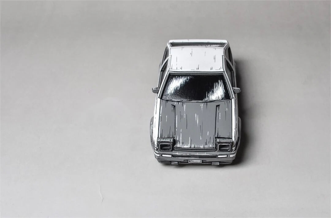 2d comic color comic initial d figure repaint-ae86 - Image 2