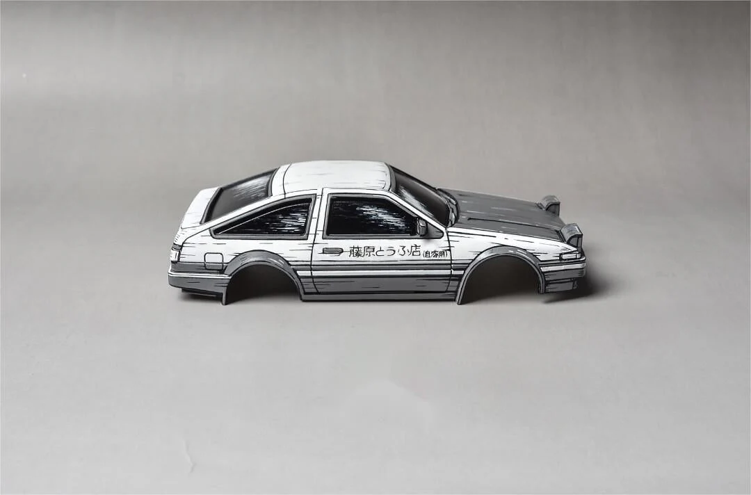 2d comic color comic initial d figure repaint-ae86 - Image 4