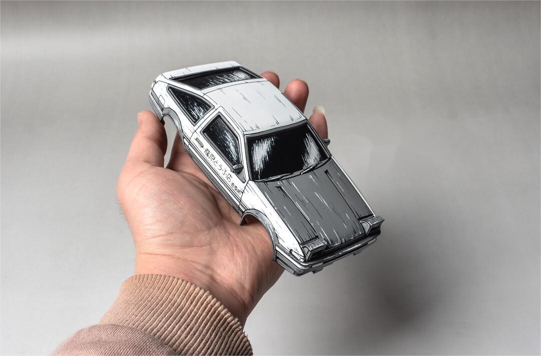 2d comic color comic initial d figure repaint-ae86 - Image 6