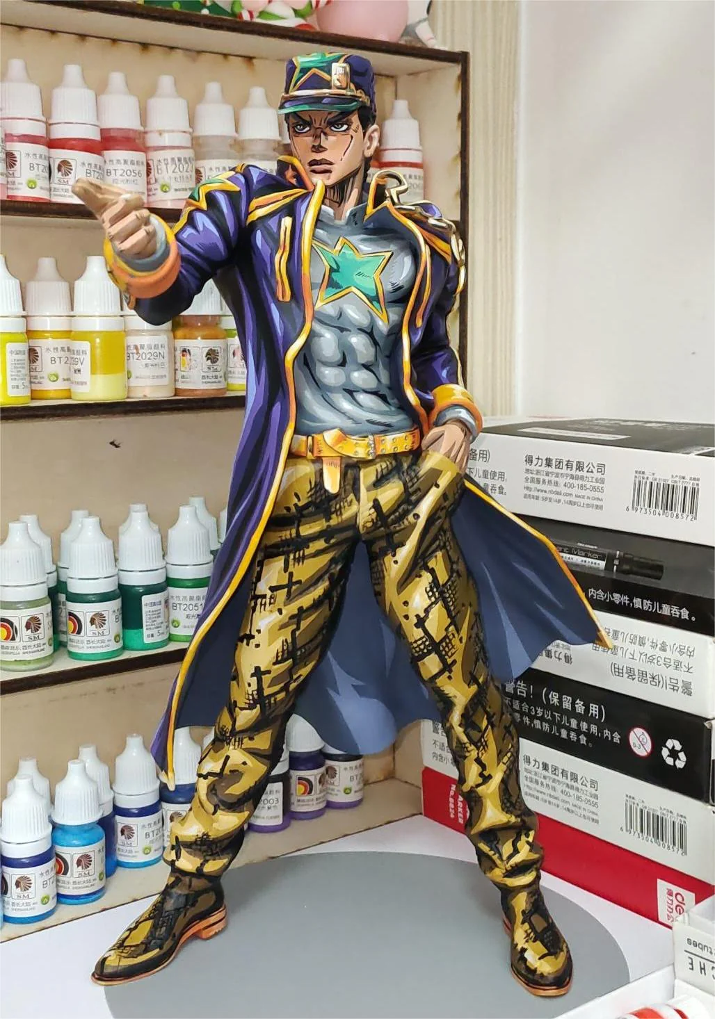 2d comic color comic JOJO figure repaint-Jotaro - Image 5