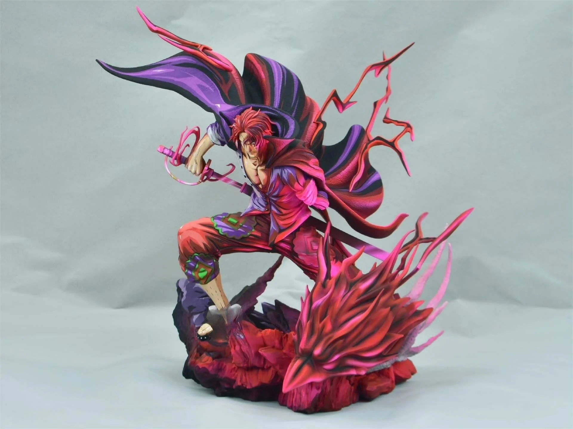 2d comic color comic one figure repaint-Shanks-one piece