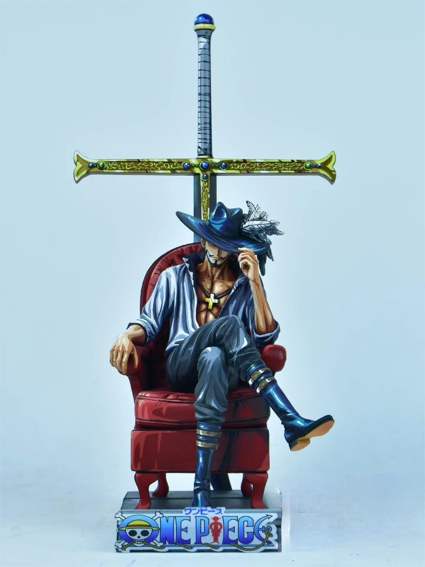 2d comic color comic one piece figure repaint-mihawk - Image 3