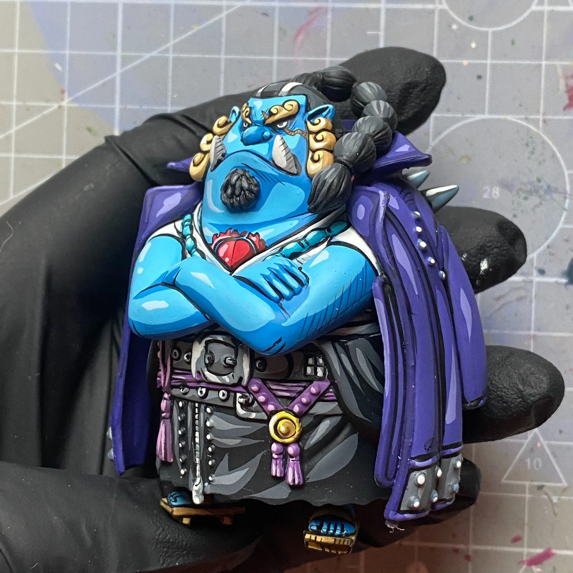 2d comic color comic onepiece figure repaint-jinbe-onepiece - Image 3