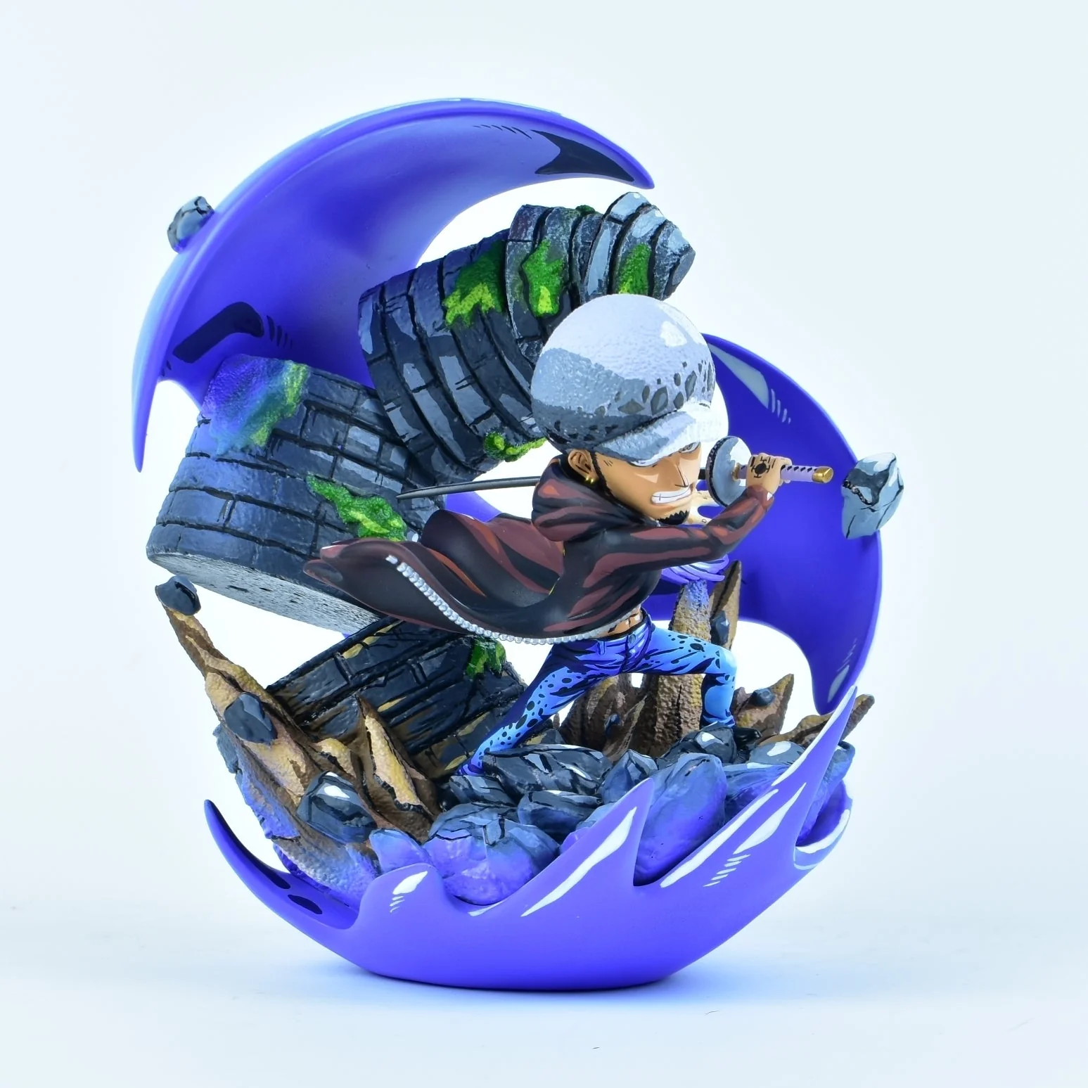 2d comic color comic onepiece figure repaint-trafalgar law - Image 2