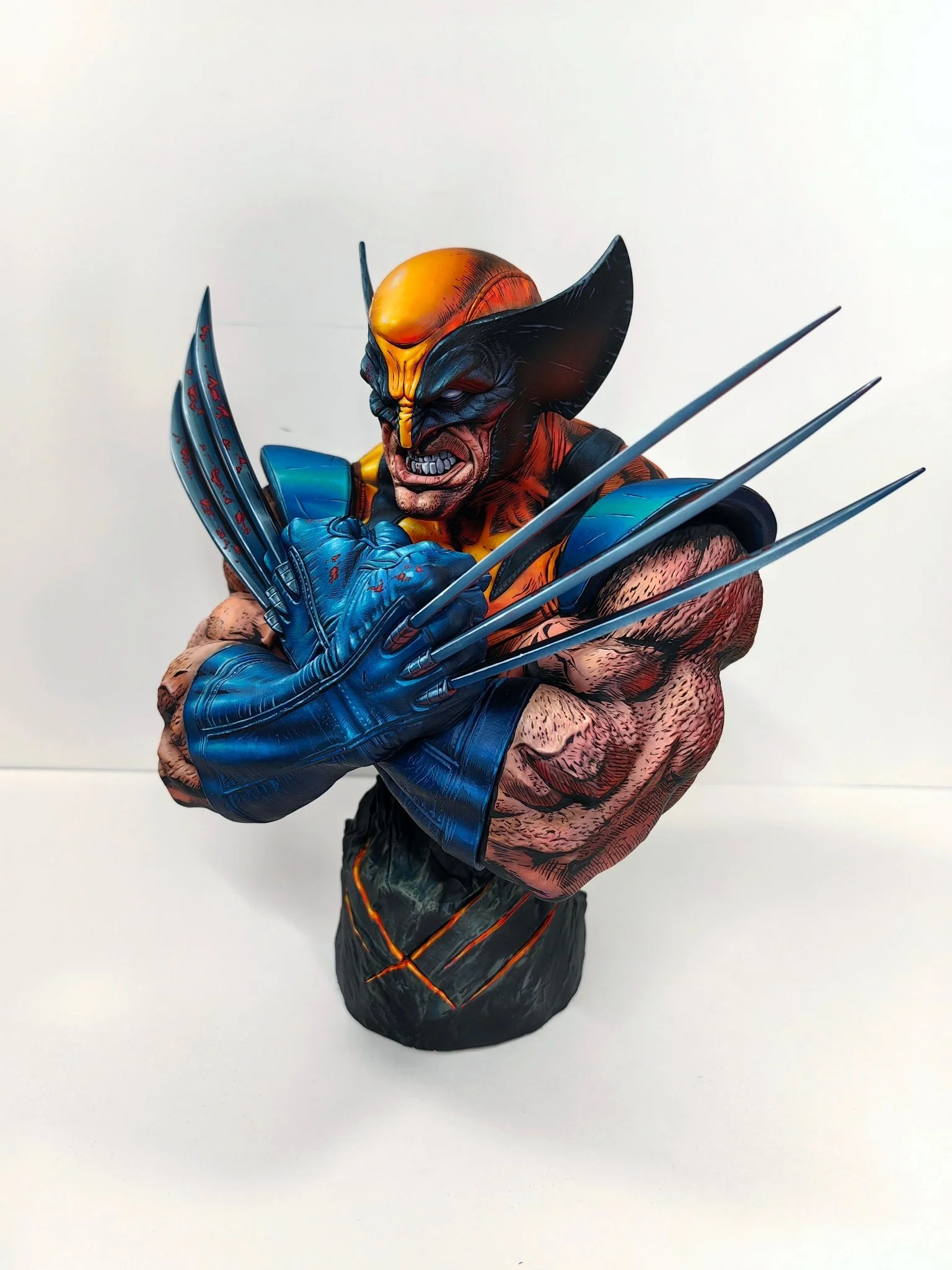 2d comic color comic x-men figure repaint-wolverine - Image 4