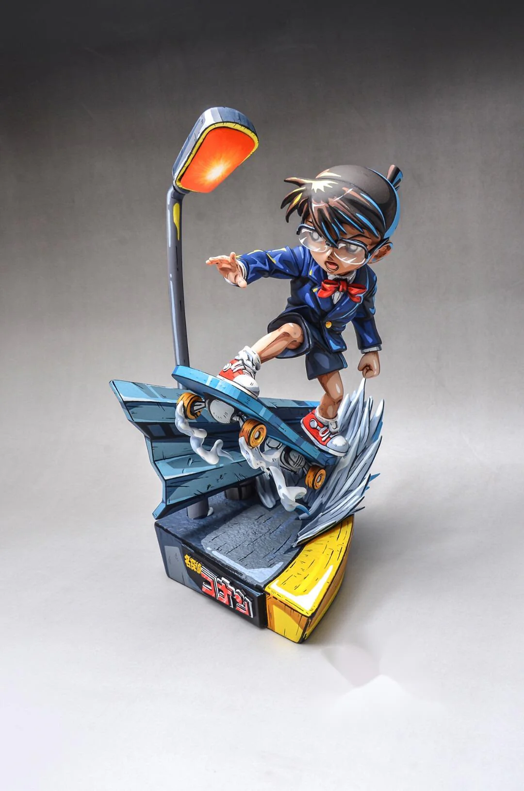 2d comic color conan figure repaint- conan - Image 2