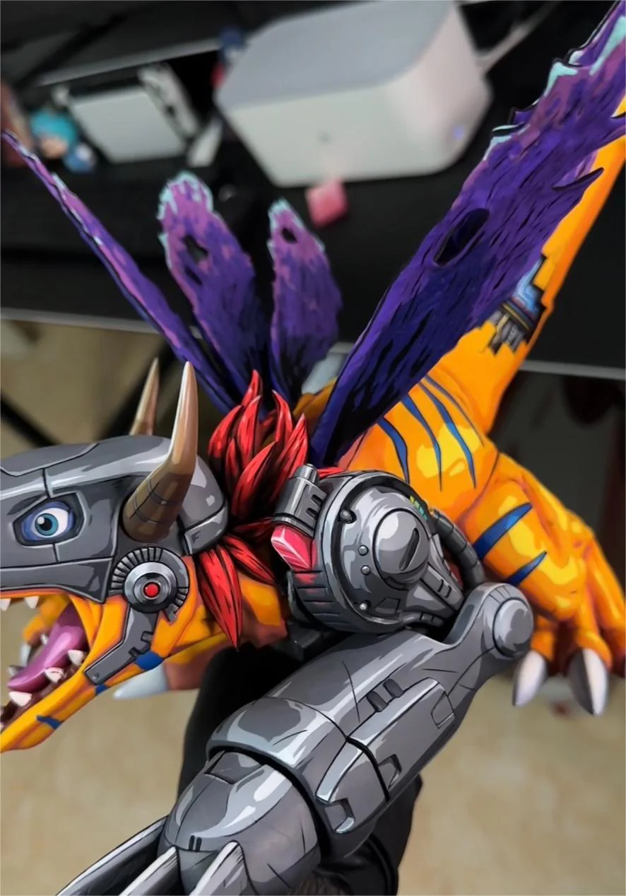 2d comic color  Digimon figure repaint - Image 3
