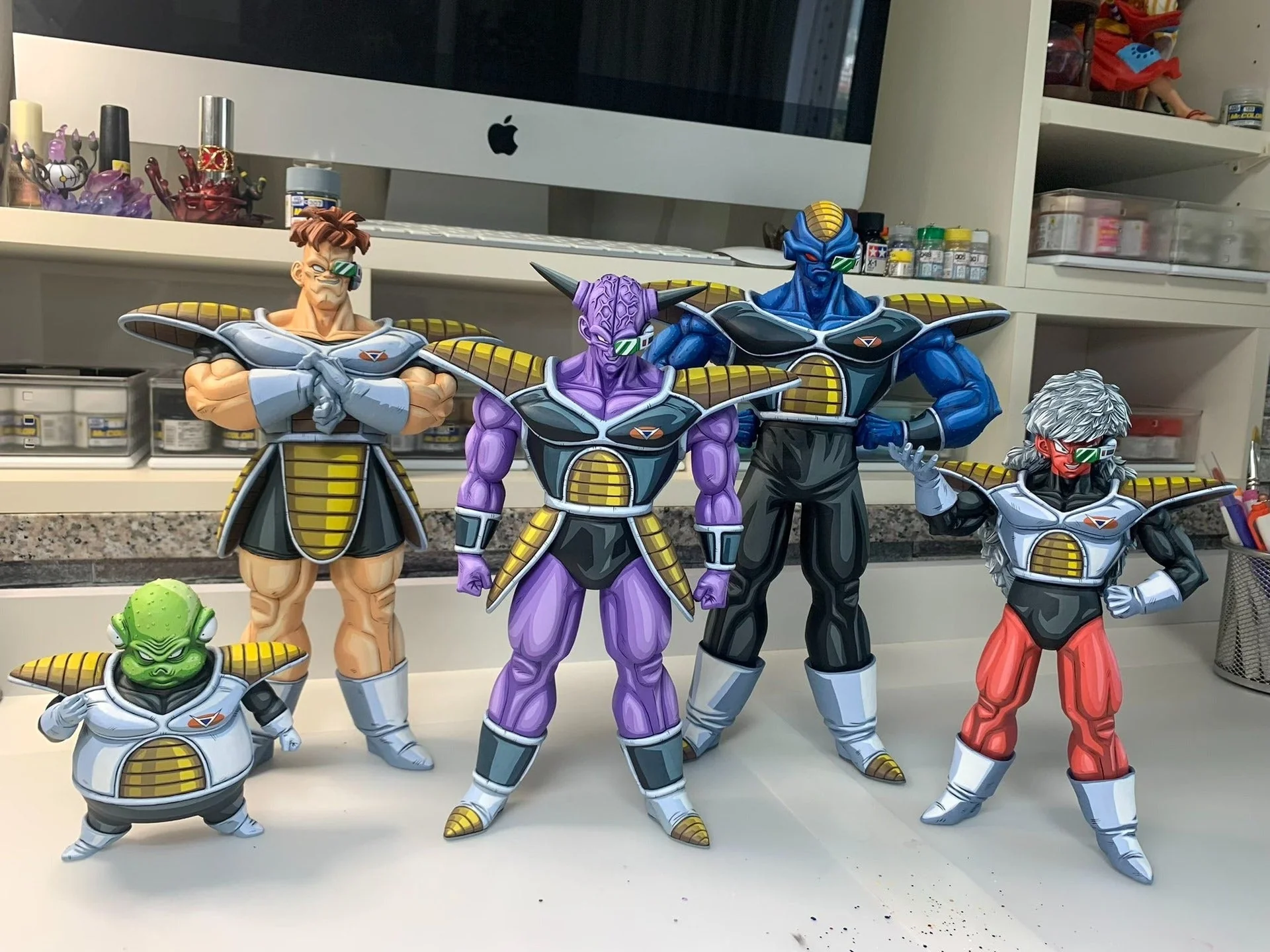 2d comic color dragon ball figure repaint-Ginyu Force - Image 3
