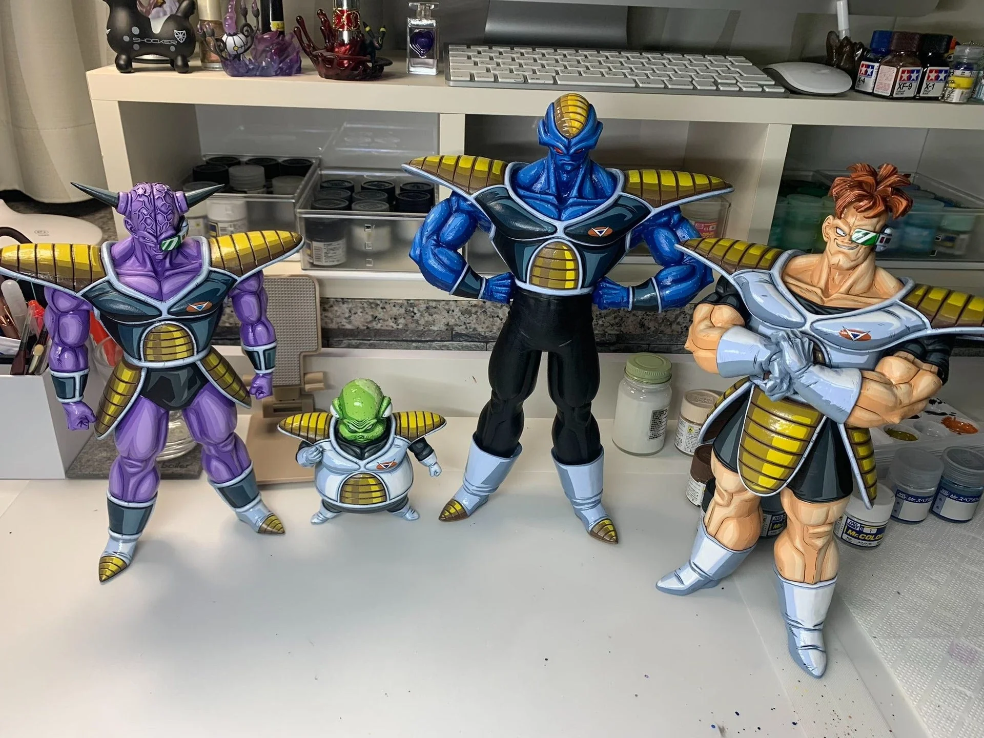 2d comic color dragon ball figure repaint-Ginyu Force - Image 4