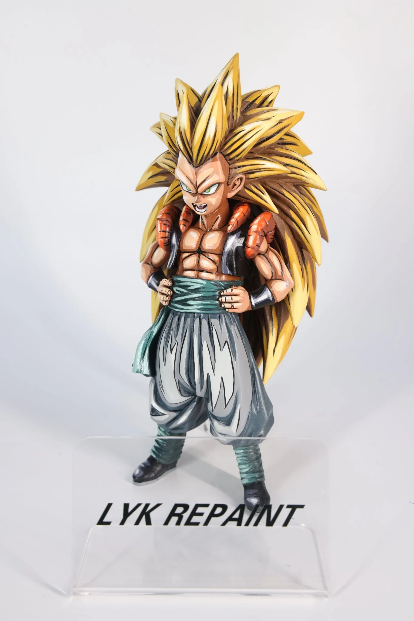 2d comic color dragon ball figure repaint-ssj Gotenks - Image 2
