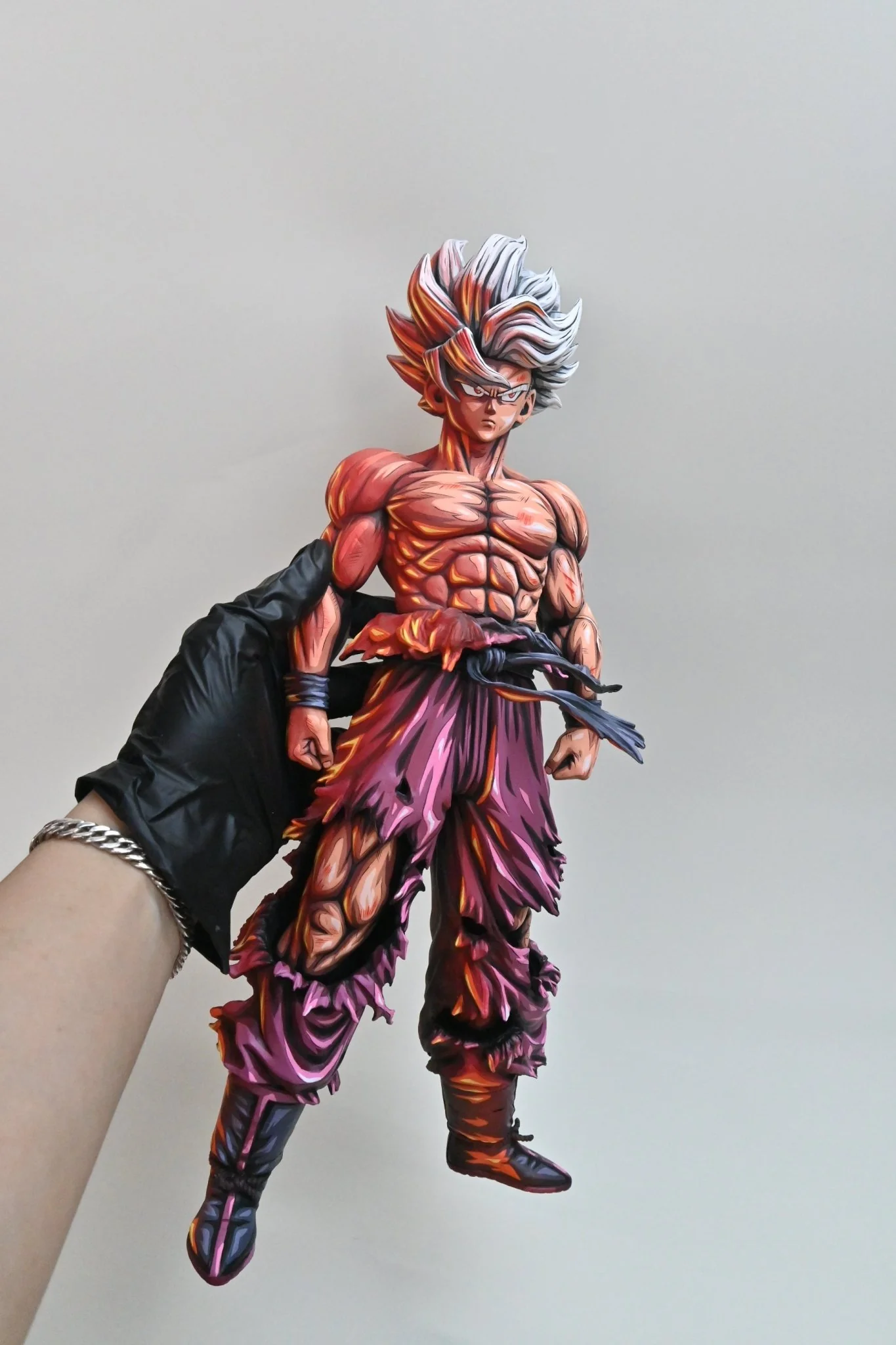 2d comic color Dragonball figure repaint-goku-super - Image 2