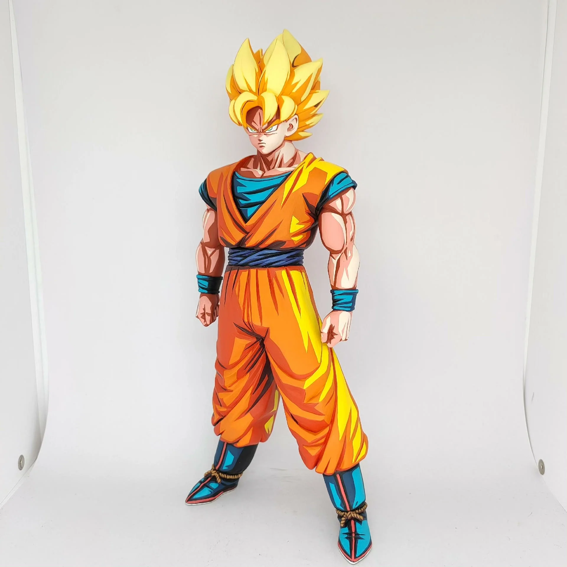 2d comic color dragonball figure repaint-super goku - Image 3