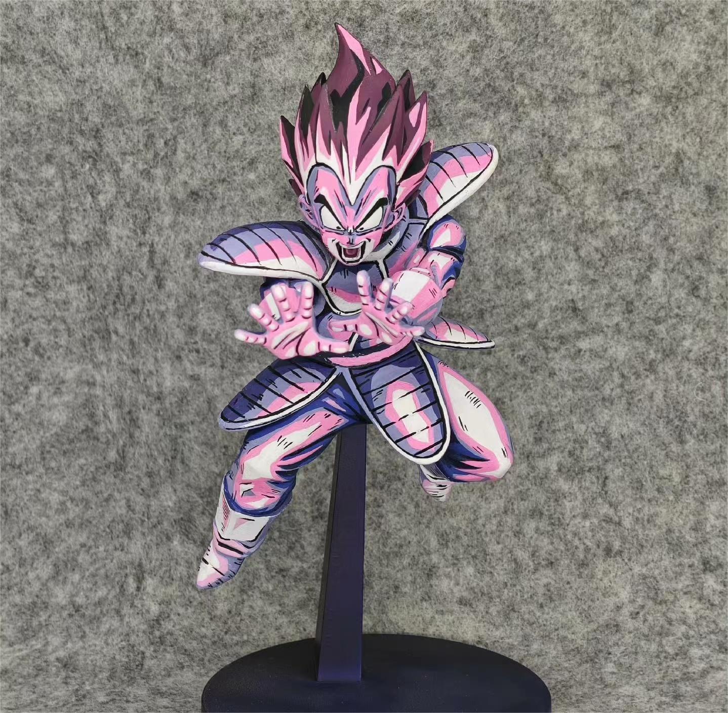 2d comic color dragonball figure repaint-vegeta--sky wave