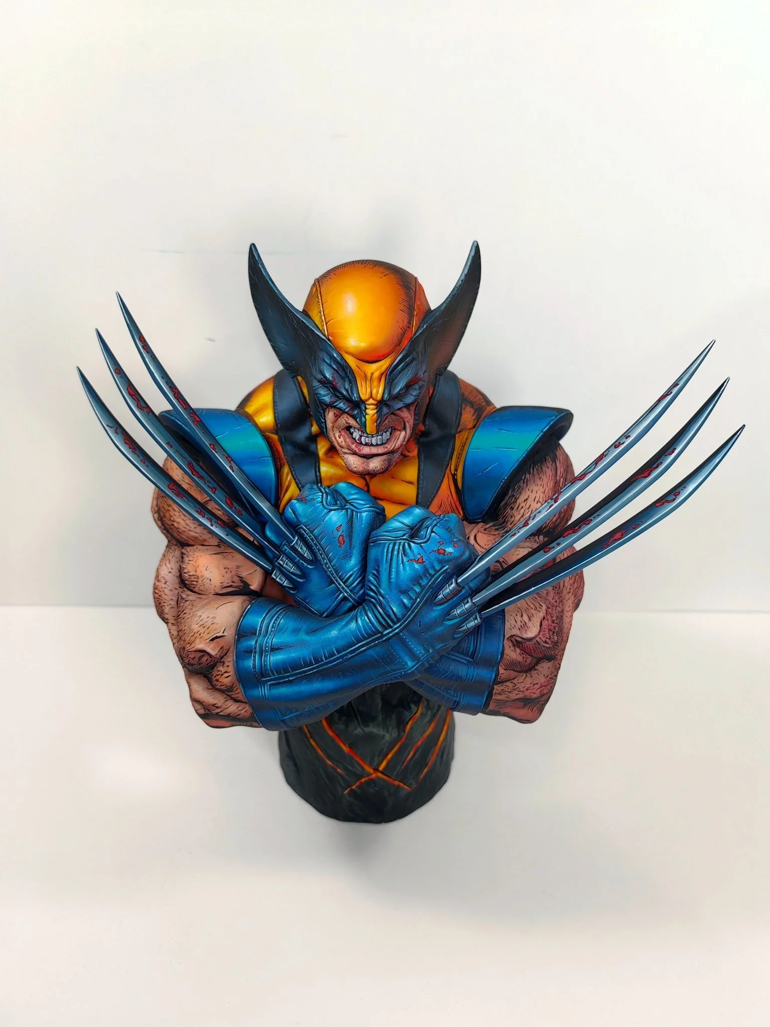 2d comic color marvel figure repaint-wolverine - Image 4
