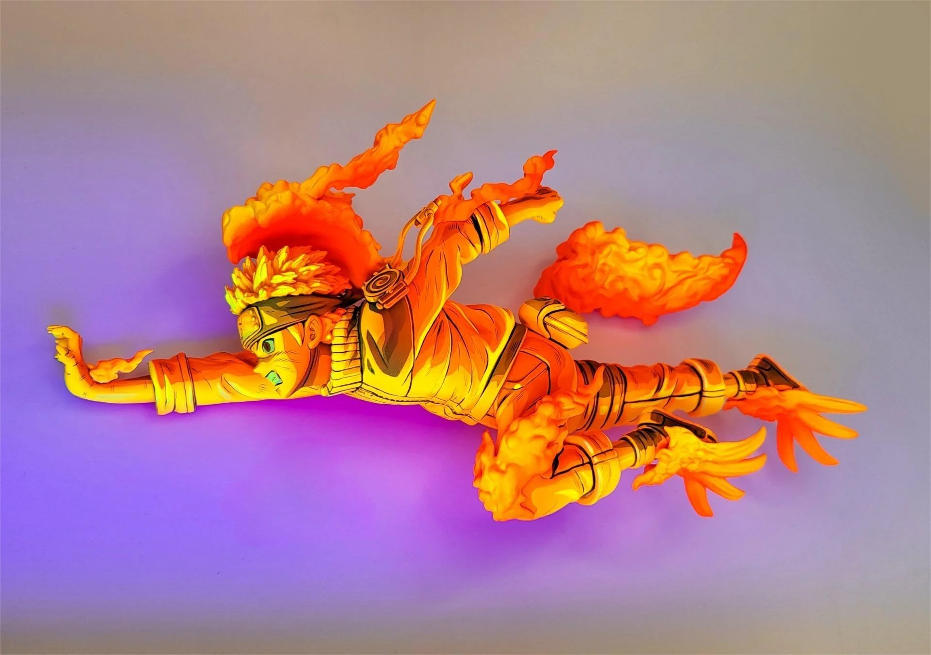 2d comic color Naruto figure repaint-Sasuke and naruto - Image 4